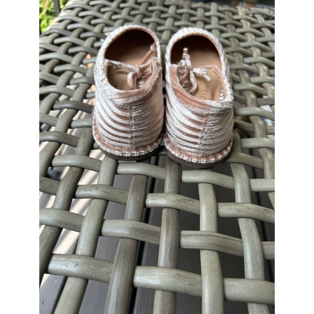 NEW Coconuts by Matisse Gerry Ballet Flats Velvet‎ Tan Ribbon Tie Size 7 - Picture 7 of 10